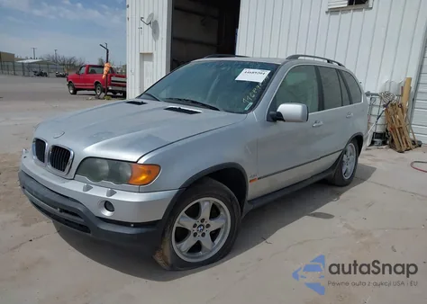 2002 BMW X5 4.4I z USA, uszkodzony, nr VIN 5UXFB33522LH35451